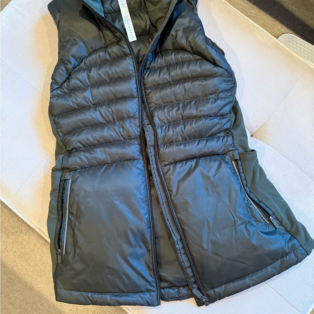 Lululemon Athletica Black Quilted Vest